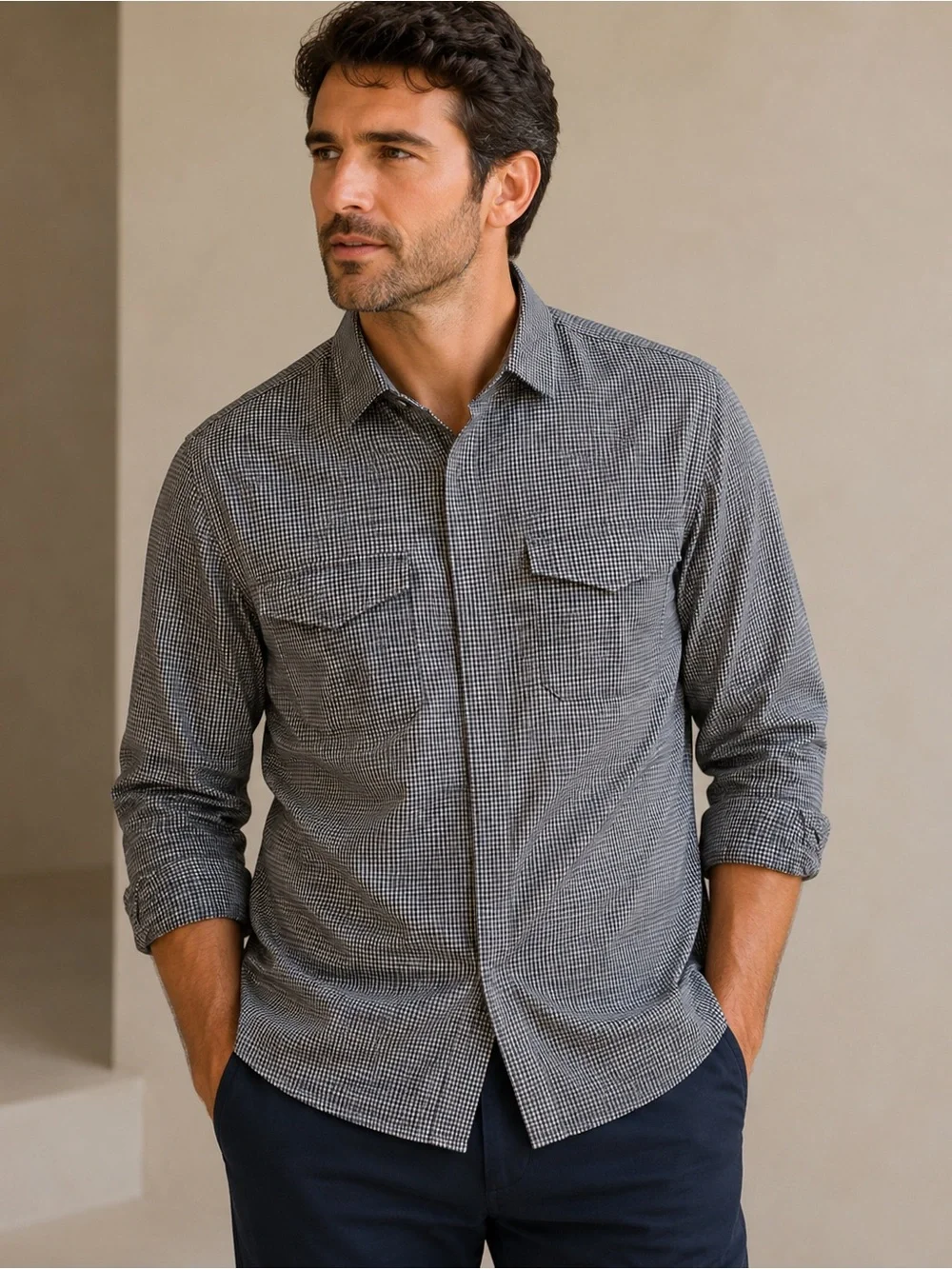 Vintage Banana Republic Heritage Col Men's Button-Down Shirt